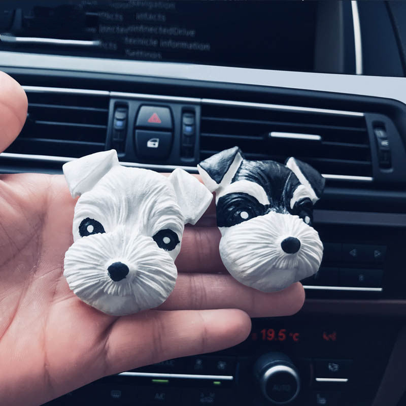 Aromatherapy interior decoration for Schnauzer cars