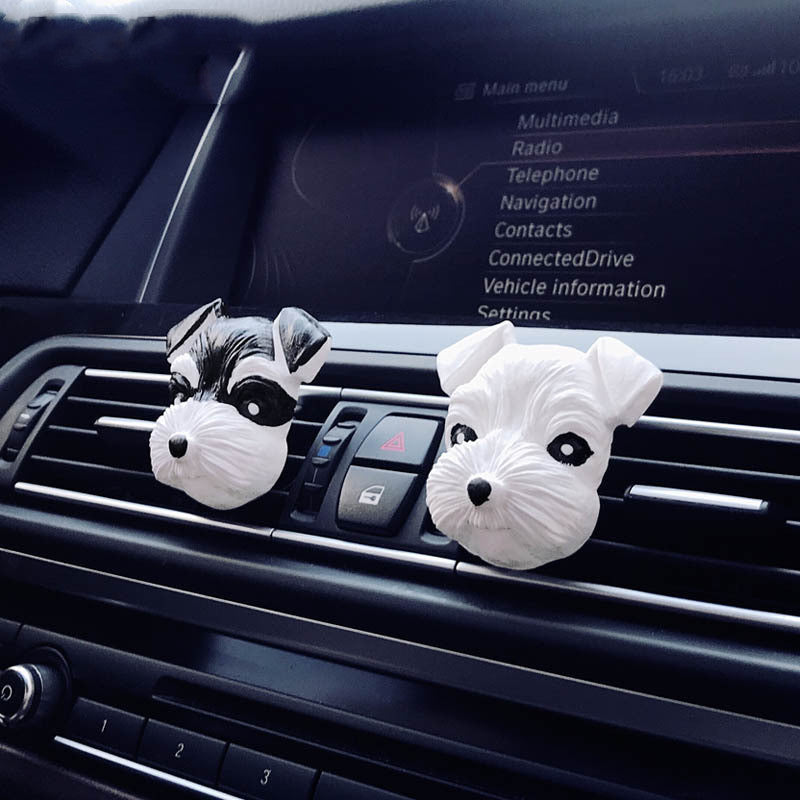 Aromatherapy interior decoration for Schnauzer cars